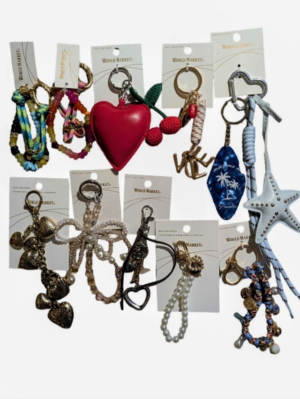 Bag Charm Lot of 10 from World Market